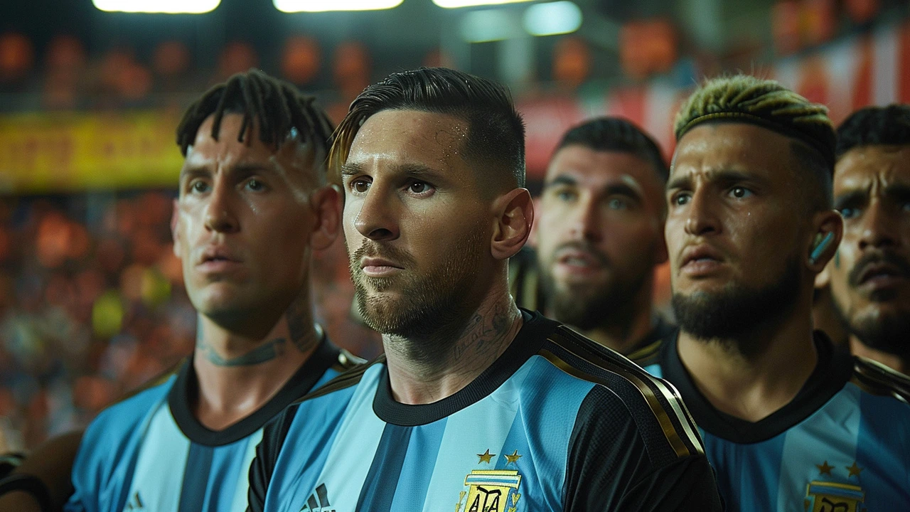 Argentina Leads Crucial Copa America Clash Against Peru in Miami