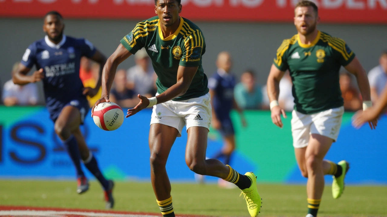 Blitzboks Triumph: Tristan Leyds and Shilton van Wyk Propel Team to Cape Town Sevens Final