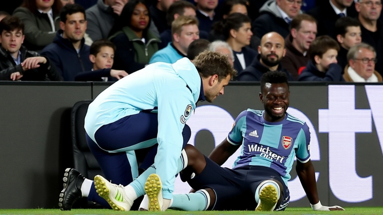 Bukayo Saka's Injury Casts Shadow Over Arsenal's Key Milestone in Match Against Crystal Palace