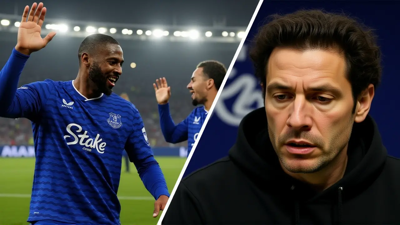 Everton Crush Chelsea 3-0: Beto Double, Pickford's 100th Clean Sheet